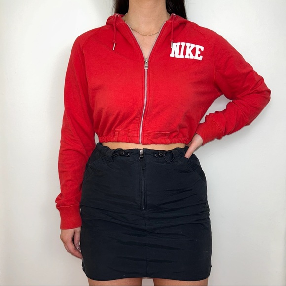 💕🥰❤️VINTAGE REWORKED NIKE CROPPED HOODIE❤️🥰💕 - Picture 3 of 4